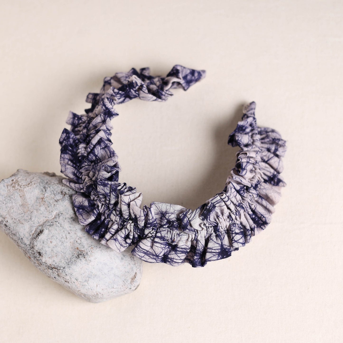 Handcrafted fab artwork hair band 10