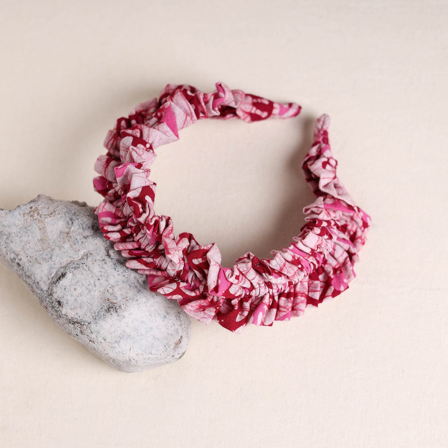 Handcrafted fab artwork hair band 11