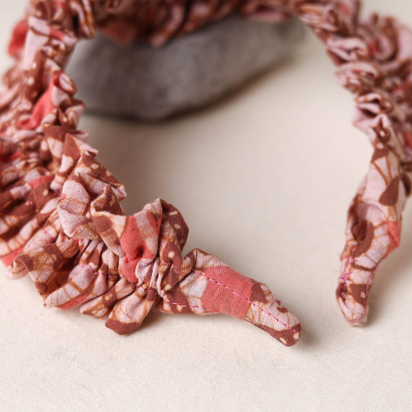 Handcrafted fab artwork hair band 15