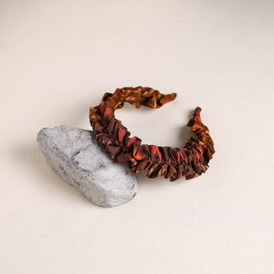 Handcrafted fab artwork hair band 20