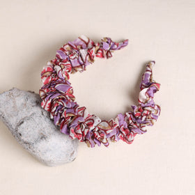 Handcrafted fab artwork hair band 24