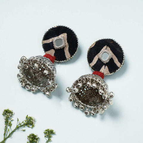 Handcrafted fabart earrings by sufiyan khatri