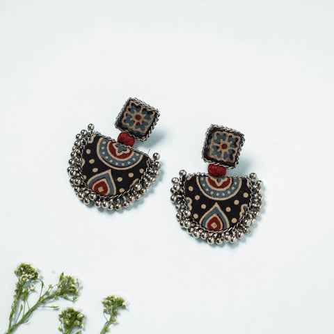 Handcrafted fabart earrings by sufiyan khatri