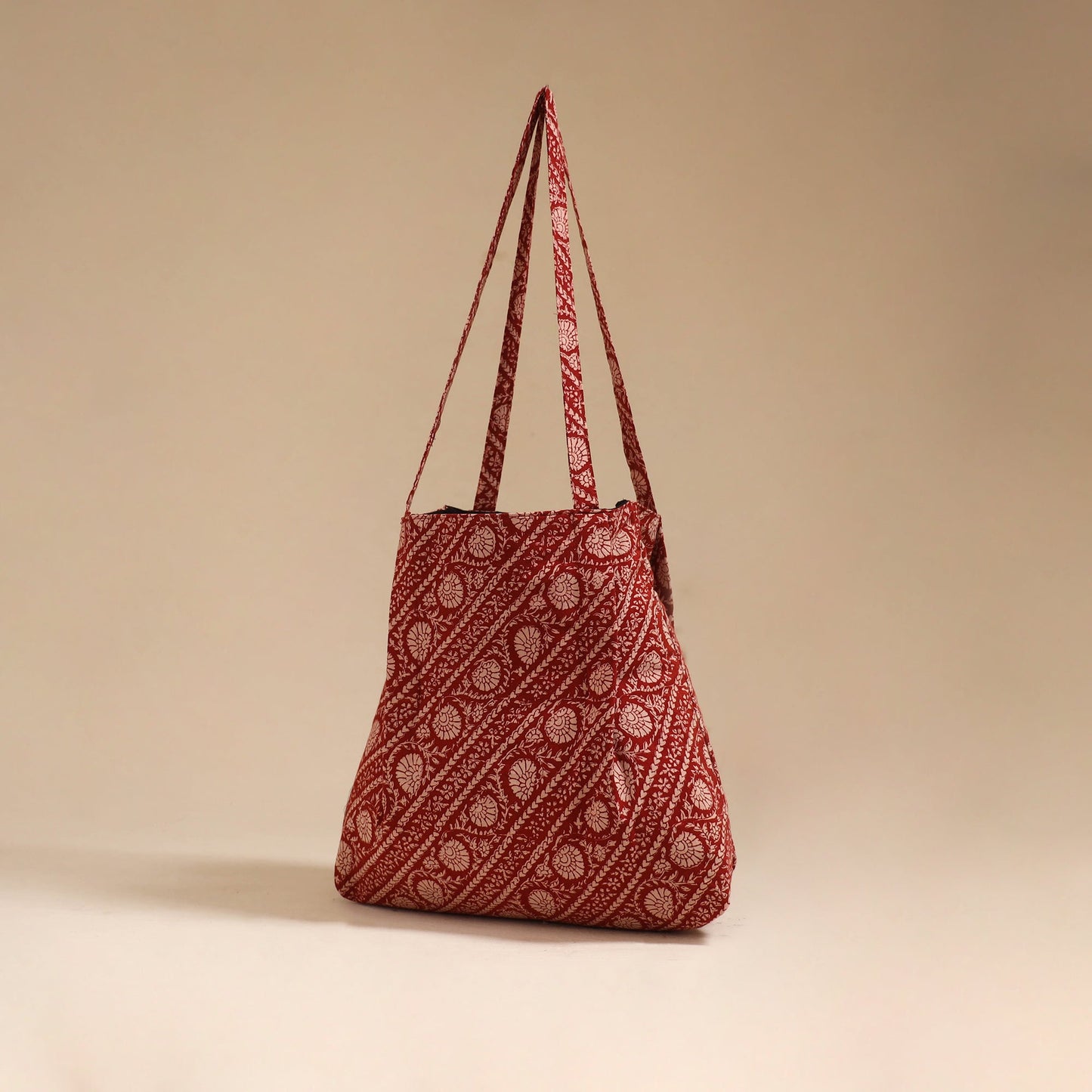 Handcrafted fabric jhola bag 12