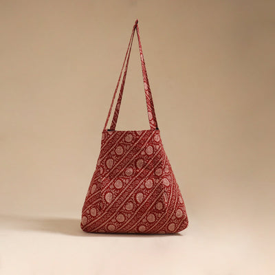Handcrafted fabric jhola bag 12