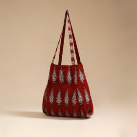 Handcrafted fabric jhola bag 16