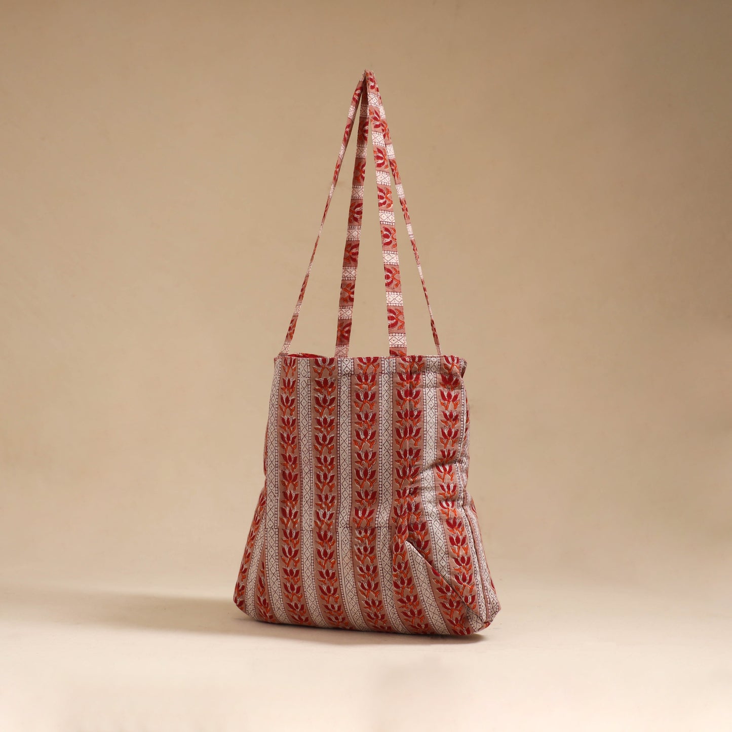 Handcrafted fabric jhola bag 48