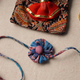 Buy Handcrafted Flower Fabart Rakhi 56 Online at iTokri.com