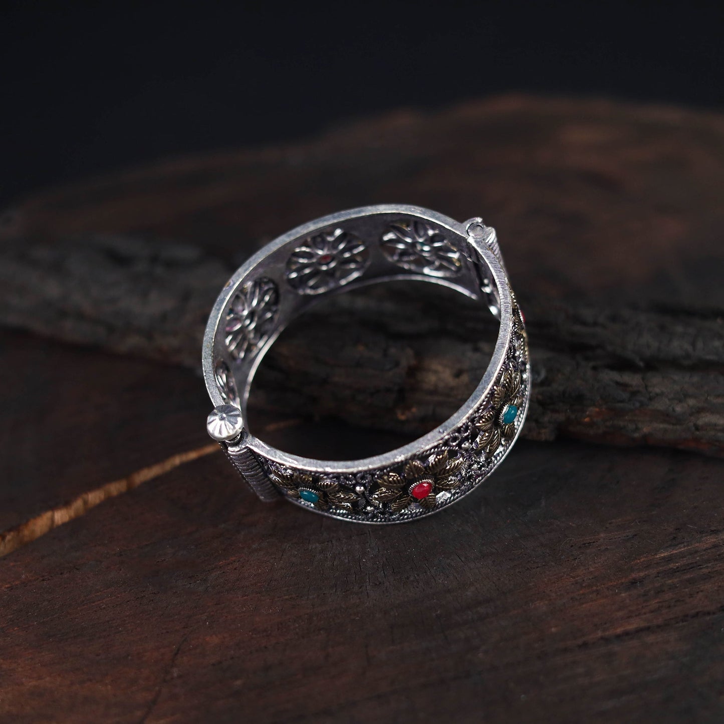 Handcrafted German Silver Bracelet / Kada