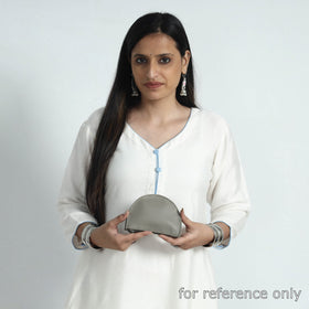  Handcrafted Gusset Leather Coin Purse 