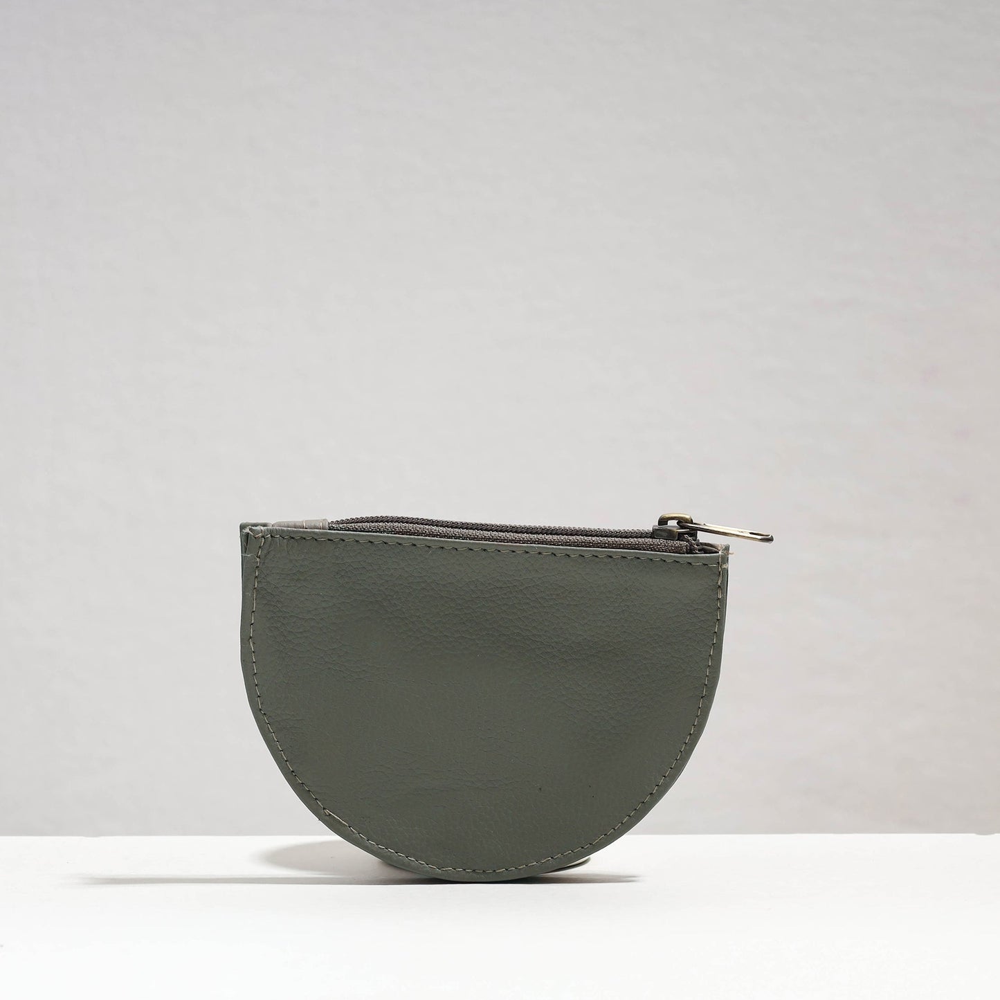  Handcrafted Gusset Leather Coin Purse 