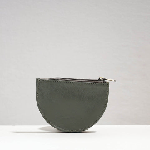  Handcrafted Gusset Leather Coin Purse 