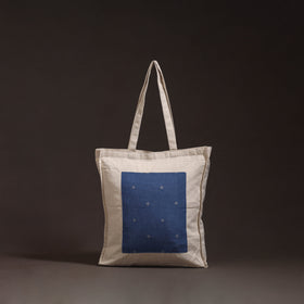 Handcrafted jacquard patch shoulder bag 01