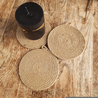Jute Coaster (Set of 4)