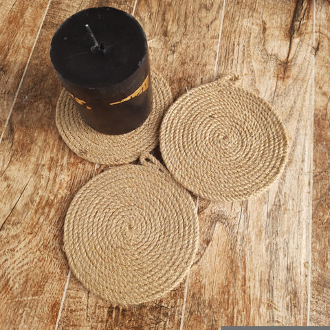 Jute Coaster (Set of 4)