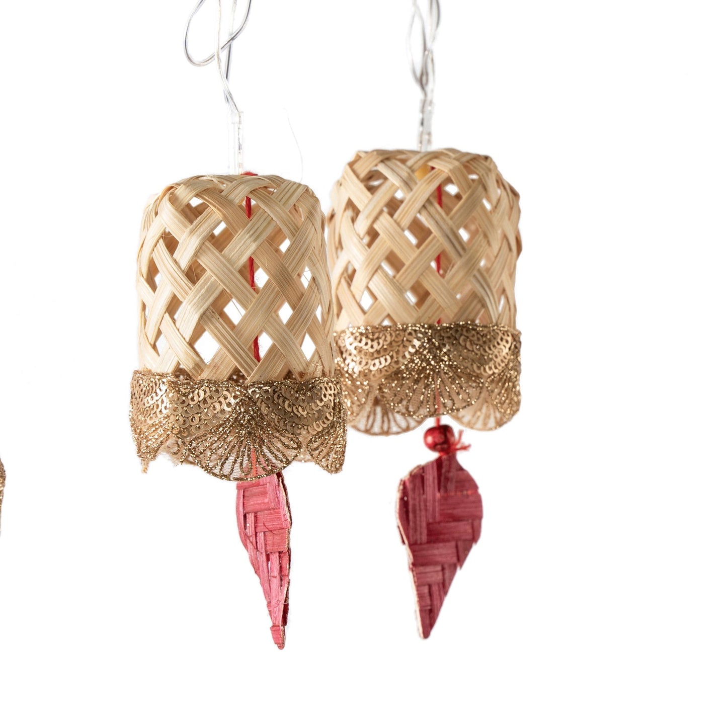 Handcrafted jyoti bamboo string light (3m)