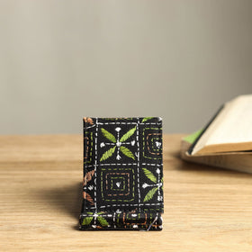 Handcrafted kantha embroidered mobile stand 01