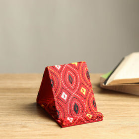 Handcrafted kantha embroidered mobile stand 08