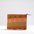  Handcrafted Kantha Embroidery Multipurpose Pouch 