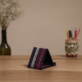 Handcrafted kantha hand embroidered mobile stand 06