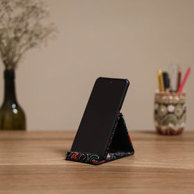 Handcrafted kantha hand embroidered mobile stand 12