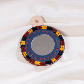  Handcrafted Kutch Hand Mirror (small) 