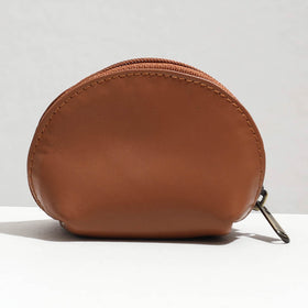  Handcrafted Leather Coin Pouch 