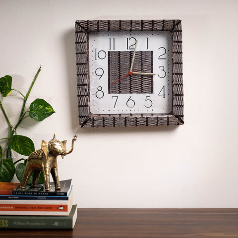  Handcrafted Madur Grass Wall Clock of Midnapur 