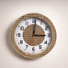  Handcrafted Madur Grass Wall Clock of Midnapur 