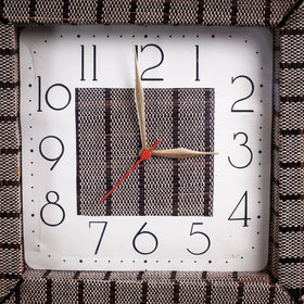  Handcrafted Madur Grass Wall Clock of Midnapur 