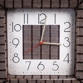  Handcrafted Madur Grass Wall Clock of Midnapur 