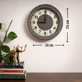  Handcrafted Madur Grass Wall Clock of Midnapur 