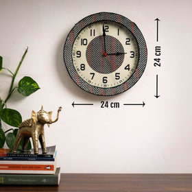  Handcrafted Madur Grass Wall Clock of Midnapur 