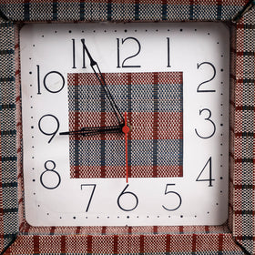  Handcrafted Madur Grass Wall Clock of Midnapur 