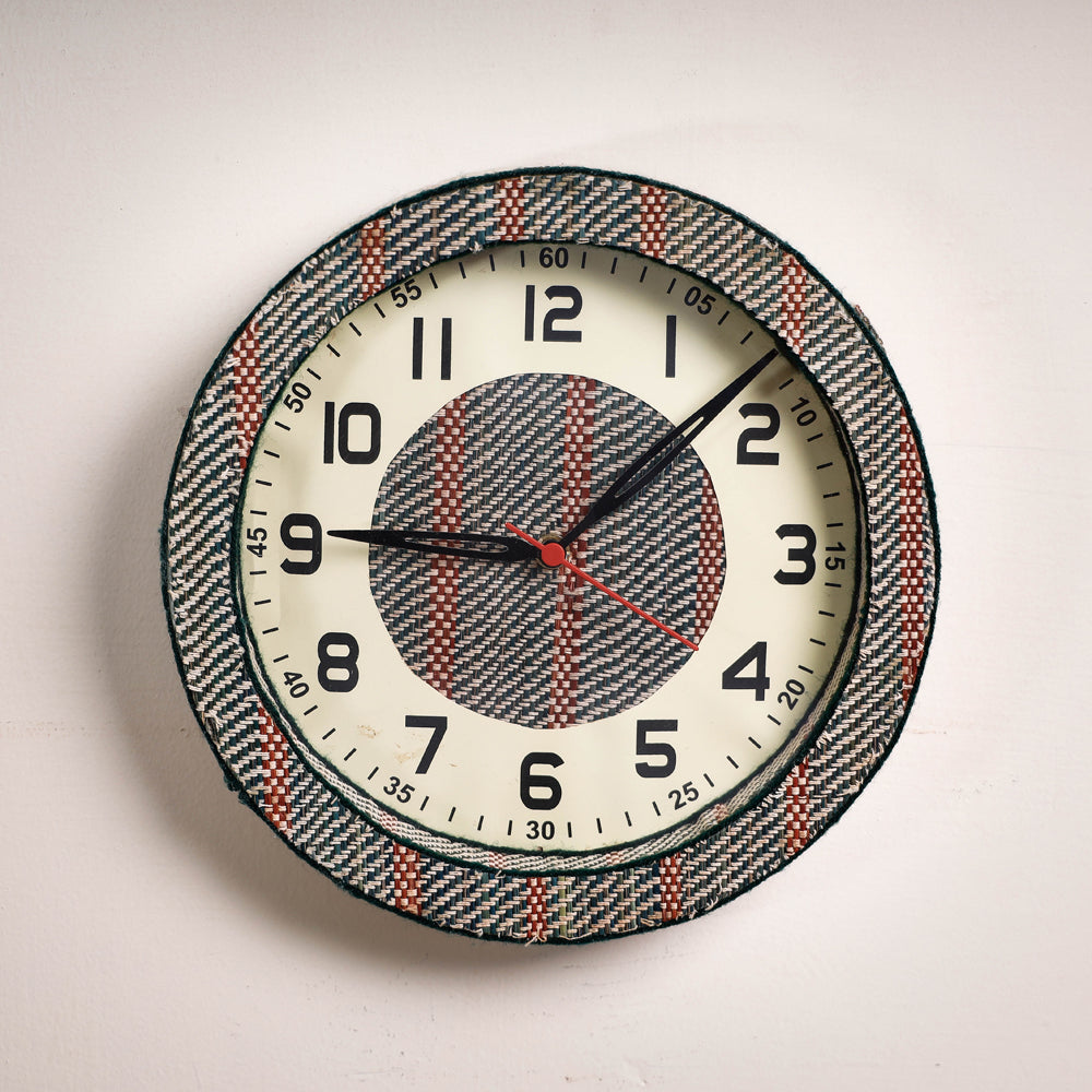  Handcrafted Madur Grass Wall Clock of Midnapur 