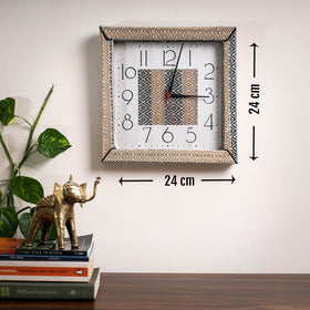  Handcrafted Madur Grass Wall Clock of Midnapur 