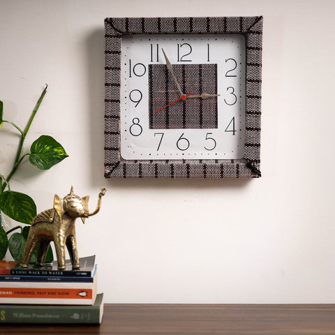  Handcrafted Madur Grass Wall Clock of Midnapur 