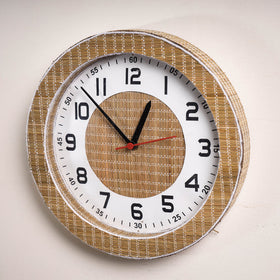  Handcrafted Madur Grass Wall Clock of Midnapur 