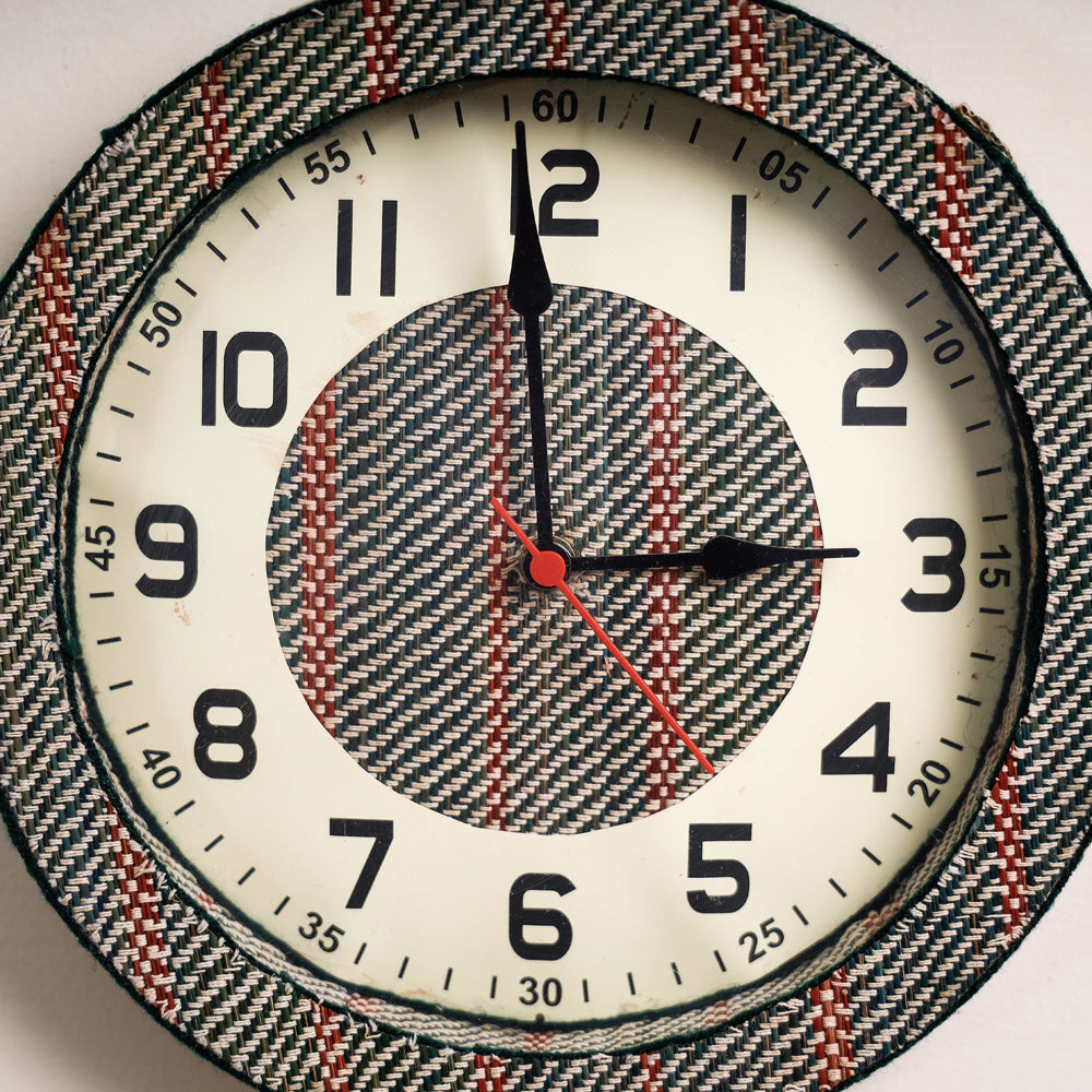  Handcrafted Madur Grass Wall Clock of Midnapur 