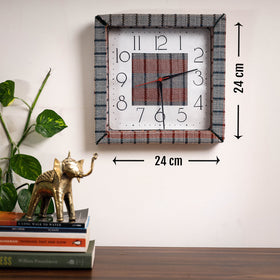  Handcrafted Madur Grass Wall Clock of Midnapur 