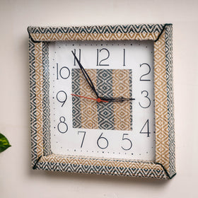  Handcrafted Madur Grass Wall Clock of Midnapur 