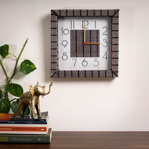  Handcrafted Madur Grass Wall Clock of Midnapur 