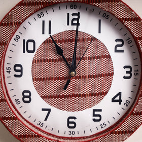  Handcrafted Madur Grass Wall Clock of Midnapur 