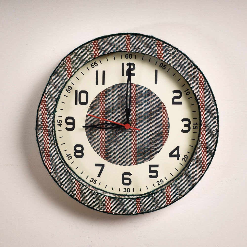  Handcrafted Madur Grass Wall Clock of Midnapur 