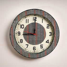 Handcrafted Madur Grass Wall Clock of Midnapur 