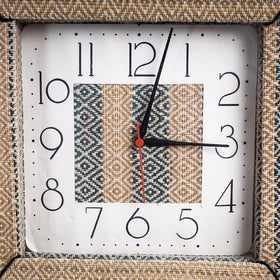  Handcrafted Madur Grass Wall Clock of Midnapur 