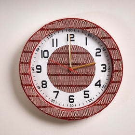  Handcrafted Madur Grass Wall Clock of Midnapur 