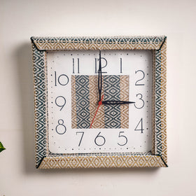  Handcrafted Madur Grass Wall Clock of Midnapur 