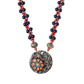 Buy Handcrafted Majestic Floral Elegance Necklace