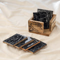  Handcrafted Mango Wooden Coasters (Set of 6) Online at iTokri.com 